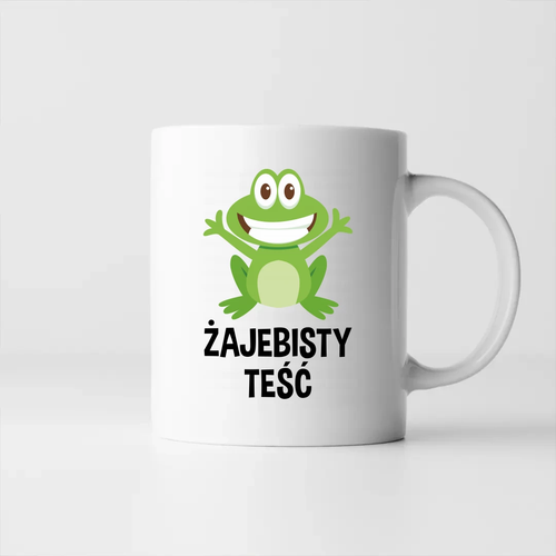 Żajebisty teść - kubek na prezent na Arena.pl