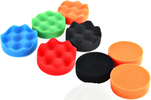 ZESTAW XXL 12el GĄBEK GĄBKI PADY + K2 PASTA POLERSKA DO POLEROWANIA LAKIERU na Arena.pl