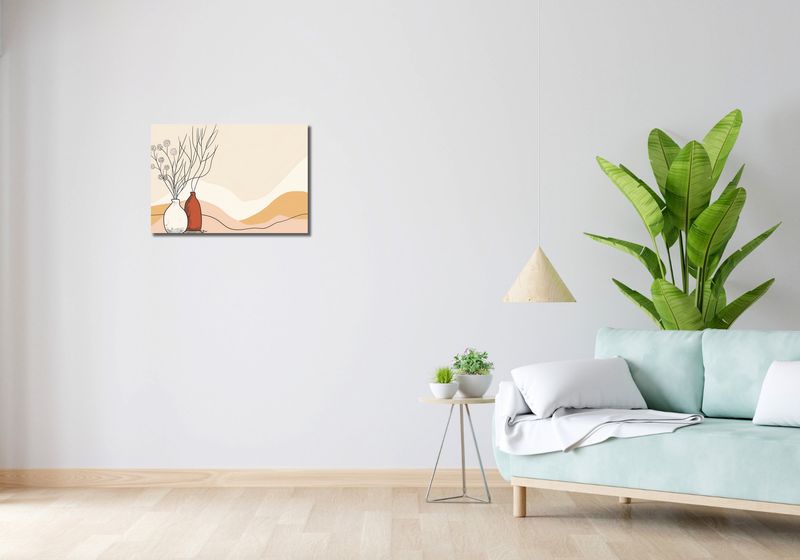 Obraz 60x40cm Stylowe Beże zdjęcie 2