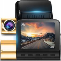 WIDEOREJESTRATOR SAMOCHODOWY Z WYŚWIETLACZEM DASH CAM GPS WIFI
