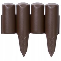 Palisada Ogrodowa Obrzeże Ogrodowe Wysokie Płotek Brązowa PL - 2.5m