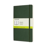 NOTES 13X21 GŁADKI MYRTLE GREEN MOLESKINE