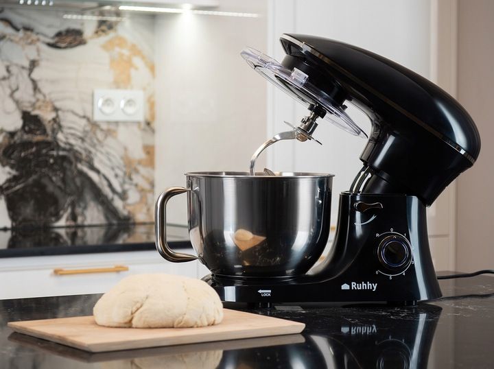 Robot kuchenny PLANETARNY 1700W domowy z 8 biegów prędkości + system PULSE zdjęcie 5