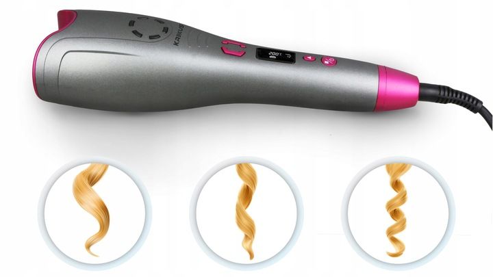 Lokówka Do Włosów Automatyczna Ceramiczna Curl LCD zdjęcie 11