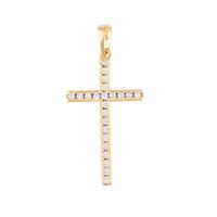 Zawieszka Krzyżyk z cyrkoniami Xuping