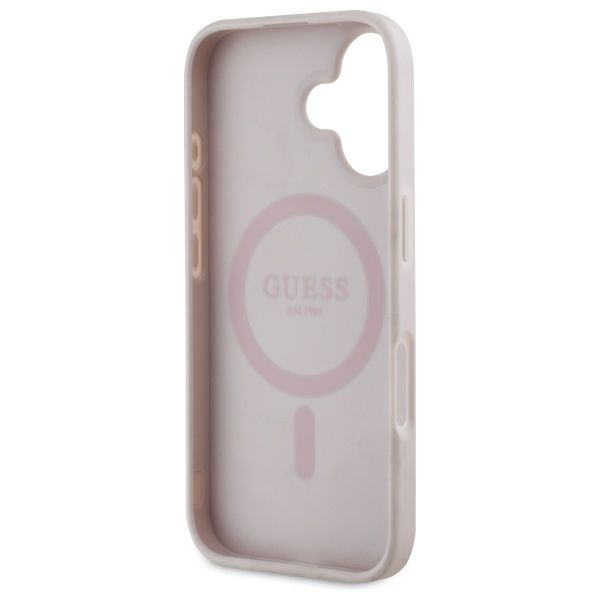 Etui Guess do iPhone 15 Pro Max, Różowy, MagSafe zdjęcie 7