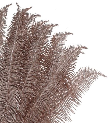 GAŁĄZKA DEKORACYJNA ZŁOTA LIŚCIE Z BROKATEM 44 CM na Arena.pl