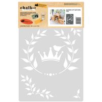 Szablon do stylizacji i dekoracji mebli Chalk-it 702 QUEEN OF NATURE
