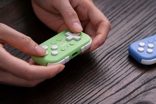 Gamepad Kontroler 8BitDo Micro Bluetooth Zielony do Nintendo Switch Android na Arena.pl