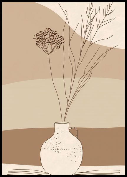Plakat 64x90cm Kojący Wazon zdjęcie 2