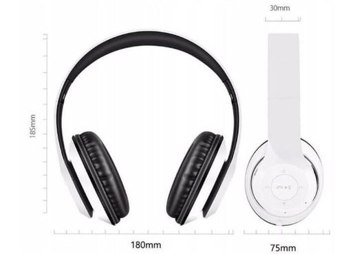 ND41_dS_54805 Słuchawki bluetooth P47 biały na Arena.pl