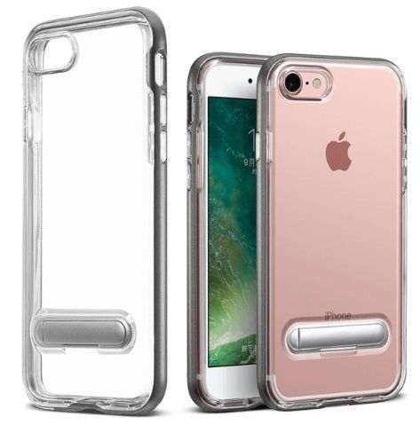 CASE ETUI SUPPORT SAMSUNG GALAXY S8 SZARE na Arena.pl