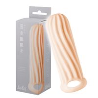 nakładka na penisa i jądra. żelowa nakładka - elastyczna i wodoodporna.