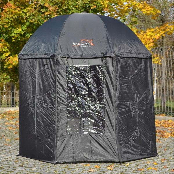PARASOL WĘDKARSKI PEŁNY NAMIOT 250CM GUMA PARASOL DLA ZADAŃ SPECJALNYCH zdjęcie 11