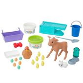 LALKA BARBIE ZESTAW FARMA WESOŁYCH KUREK