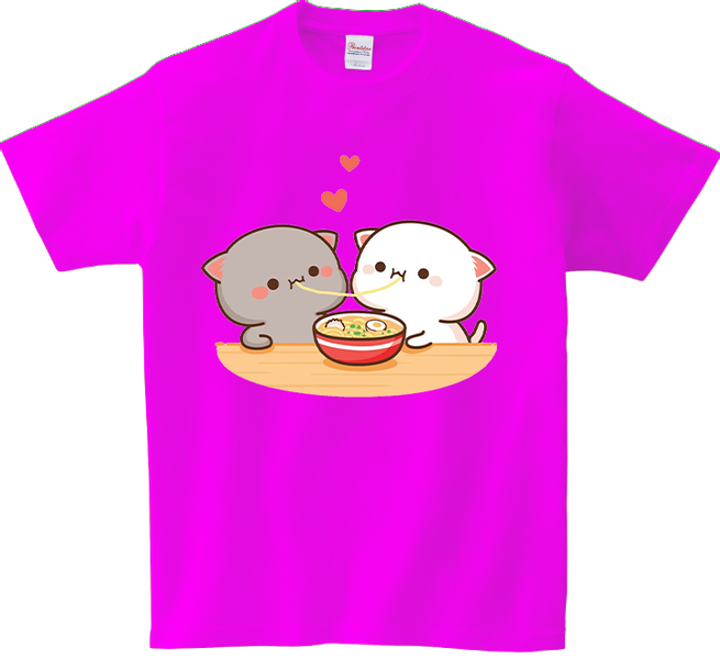 Koszulka T-shirt Bubu Loves Dudu zdjęcie 1