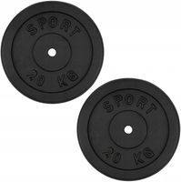 Obciążenie żeliwne 2x20kg talerz zestaw 40kg 31mm