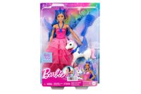 Barbie Sapphire Skrzydlaty jednoroz+lalka HRR16 /