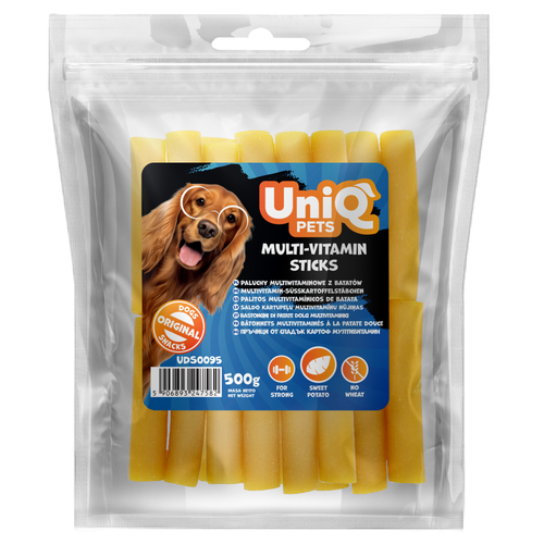 Miękkie przysmaki dla psa 500g paluchy multiwitaminowe z batatów na Arena.pl