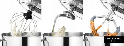 ROBOT PLANETARNY KUCHENNY MIKSER 3 MIESZADŁA MISA 6.2L MOCNY na Arena.pl