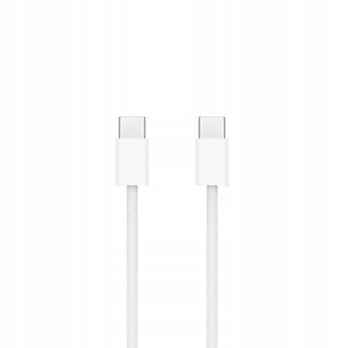 Kabel Przewód Apple USB-C do USB-C tkany 240W 2 metry Biały na Arena.pl