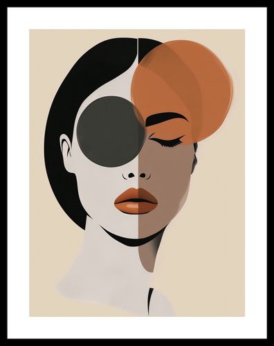 Plakat 30x40cm Dwie Strony Piękna na Arena.pl