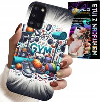 ETUI DO SAMSUNG GALAXY A31 - SIŁOWNIA GYM FITNESS SPORT CASE + SZKŁO