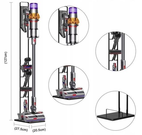 SOLIDNY STOJAK DO DYSON UCHWYT WIESZAK NA KÓŁKACH V6 V7 V8 V10 V11 V12 V15 na Arena.pl