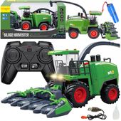 MASZYNA ROLNICZA KOMBAJN ZDALNIE STEROWANY ZABAWKA DLA DZIECI DO KUKURYDZY