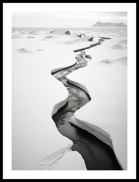 Plakat 40x55cm Szczeliny Mrozu zdjęcie 3