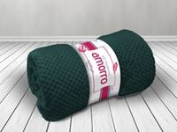 Koc żakardowy AMORRO/PETROL/150x200