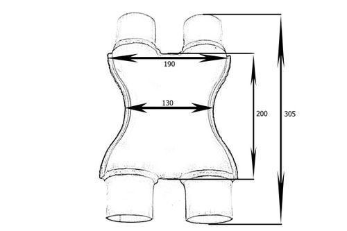 X-Pipe 2,75" 70mm na Arena.pl