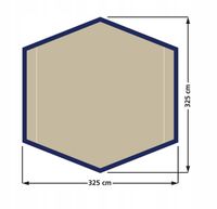 Zadaszenie biwakowe Tarp Hardin Safari EuroTrail