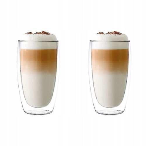 Szklanki termiczne do kawy latte wysokie Altom Design Andrea 380ml 2 sztuki na Arena.pl