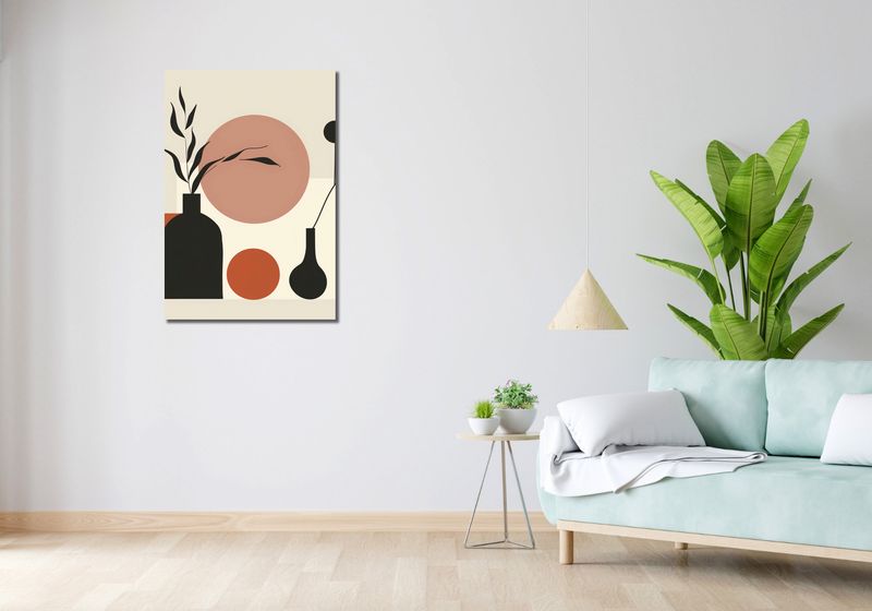 Obraz 60x90cm Stół Roślin zdjęcie 2