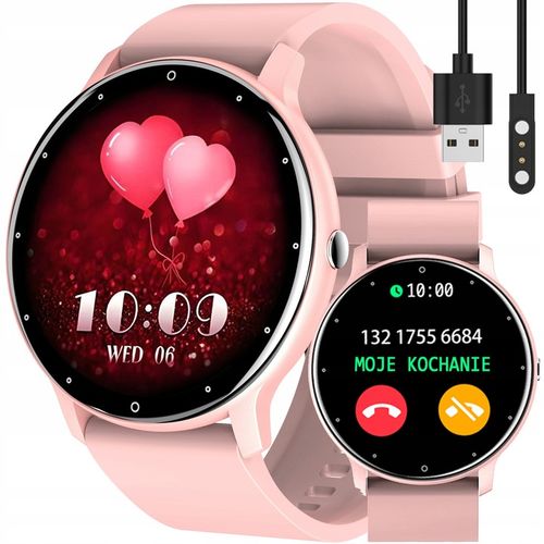 Zegarek SMARTWATCH SMS KROKI PULS POLSKIE MENU na Arena.pl