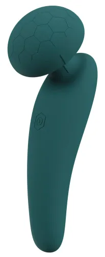 sweet smile flexible wand masażer zielony 14.2 cm, 10 trybow, usb na Arena.pl