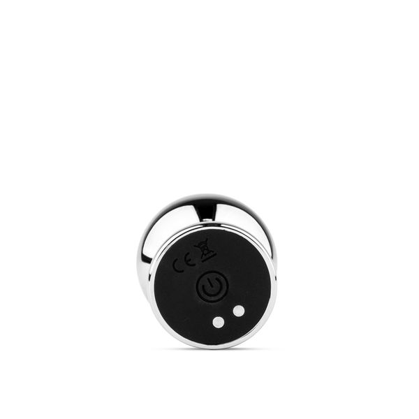 Metal Butt Plug L Vibrator Usb - Remote Control zdjęcie 3