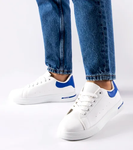 Biało-granatowe sneakersy Leland 41 na Arena.pl