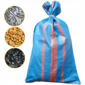 WORKI NA WĘGIEL EKOGROSZEK GRUZ ZBOŻE 50x85cm WOREK 25kg / 30kg SZYTE MOCNE