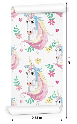 Tapeta Dla Dzieci - Magiczne Jednorożce na Arena.pl