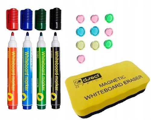 Tablica Biała suchościeralna magnetyczna 90x60 na Arena.pl