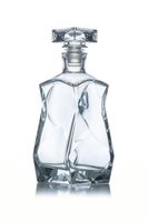Karafka do whisky i nalewek z korkiem Edwanex 375 ml