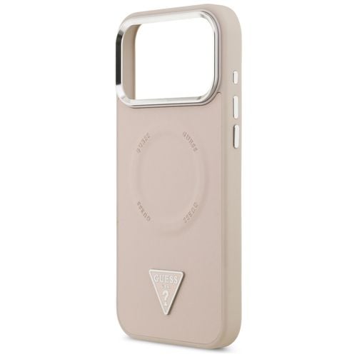 etui guess triangle logo magsafe do      iphone 17 pro różowy na Arena.pl