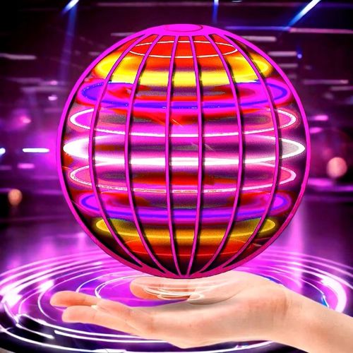 Latająca świecąca kula LED Bumerang Fly Orb Magic + pilot - Czerwona na Arena.pl