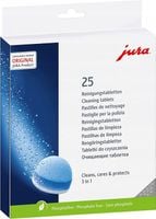 JURA Tabletki czyszczące Jura 25 szt. Cleans, cares Protects 3 w 1 ORYGINAŁ