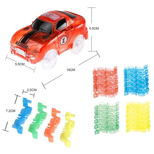 Tor świecący Magic Car 128 elementów iko na Arena.pl