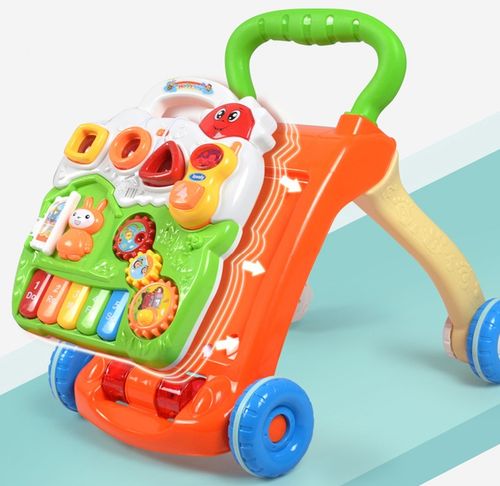 CHODZIK PCHACZ JEŹDZIK DLA DZIECI EDUKACYJNY INTERAKTYWNY PIANINKO STOLIK na Arena.pl