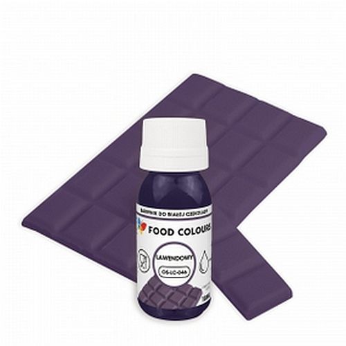 Barwnik Spożywczy Olejowy DO CZEKOLADY i mas tłustych 18ml FIOLETOWY LAWEND na Arena.pl