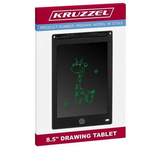 Tablet Do Rysowania 8,5" Czarny Kruzzel 22454 na Arena.pl
